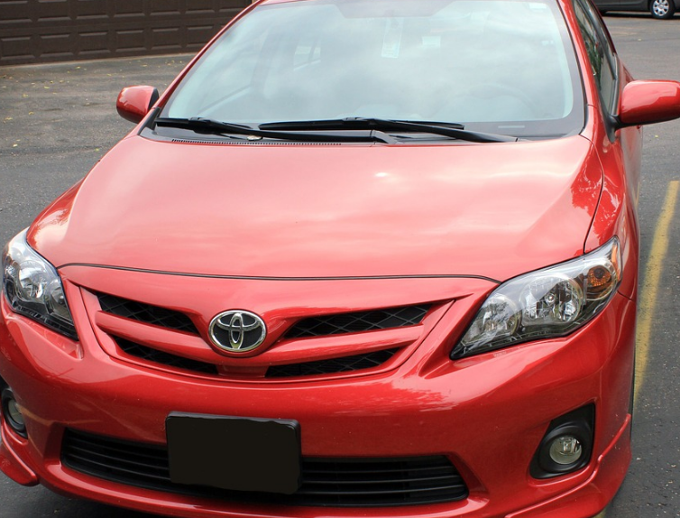 red toyota