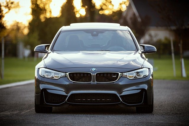 car front view